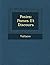 Po Sies: Po Mes Et Discours (French Edition)