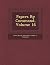 Papers by Command, Volume 16