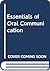 essentials of oral communic...