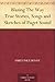 Blazing the Way True Stories, Songs and Sketches of Puget Sound