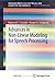 Advances in Non-Linear Modeling for Speech Processing