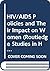 HIV/AIDS Policies and Their Impact on Women by Josephine Allen