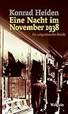 Eine Nacht im November 1938: Ein zeitgenössischer Bericht