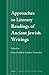 Approaches to Literary Readings of Ancient Jewish Writings