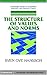 The Structure of Values and Norms