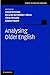 Analysing Older English