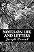 Notes on Life and Letters