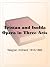Tristan and Isolda Opera in Three Acts by Richard Wagner
