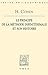 Hermann Cohen: Le Principe ...