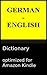 German-English Reader's Dictionary by Victor Saase