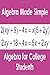 Algebra Made Easy: Learn Ho...