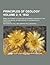 Principles of Geology; Bein...