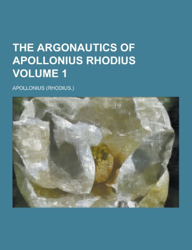 The Argonautics, Vol 1 (Paperback)