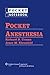 Pocket Anesthesia (Pocket Notebook Series)