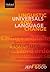 Linguistic Universals and Language Change (Oxford Linguistics)