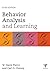 Behavior Analysis and Learning