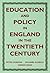 Education and Policy in Eng...