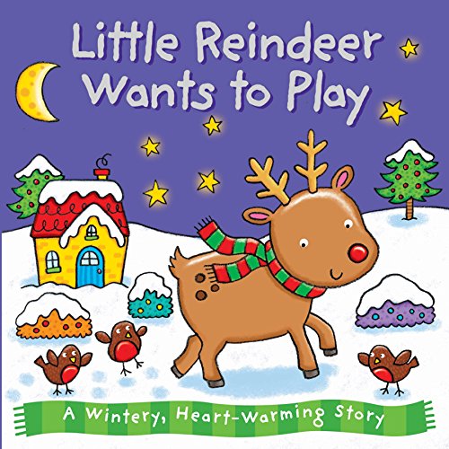 Little Reindeer Wants to Play (Board book)