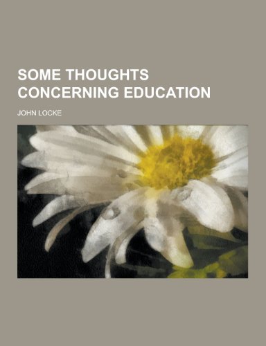 Some Thoughts Concerning Education