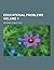 Educational Problems Volume 1