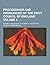 Proceedings and Ordinances ...