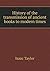 History of the transmission of ancient books to modern times