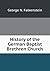 History of the German Baptist Brethren Church