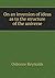 On an inversion of ideas as to the structure of the universe