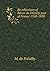 Recollections of Baron de Frénilly peer of France 1768-1828