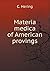 Materia medica of American ...