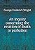 An inquiry concerning the relation of death to probation