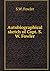Autobiographical sketch of ...