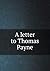 A letter to Thomas Payne