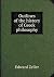 Outlines of the history of Greek philosophy