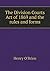 The Division Courts Act of 1869 and the rules and forms by Henry O'Brien