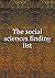 The social sciences finding...