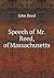 Speech of Mr. Reed, of Massachusetts