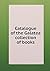 Catalogue of the Galatea co...