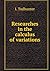 Researches in the calculus of variations