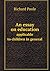 An essay on education appli...