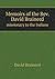 Memoirs of the Rev. David Brainerd missionary to the Indians