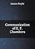 Communication of E. F. Cham...