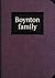 Boynton family