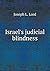 Israel's judicial blindness