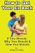 How to Get Your EX Back! by Kimberly Peters