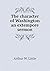 The character of Washington...