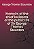 Memoirs of the chief incidents of the public life of Sir George Thomas Staunton