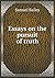 Essays on the pursuit of truth
