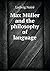 Max Müller and the philosophy of language