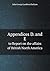 Appendices D. and E to Repo...